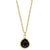 Protected Solstice Teardrop Necklace | Onyx