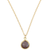 Chocolate Moonstone Teardrop Solstice Necklace