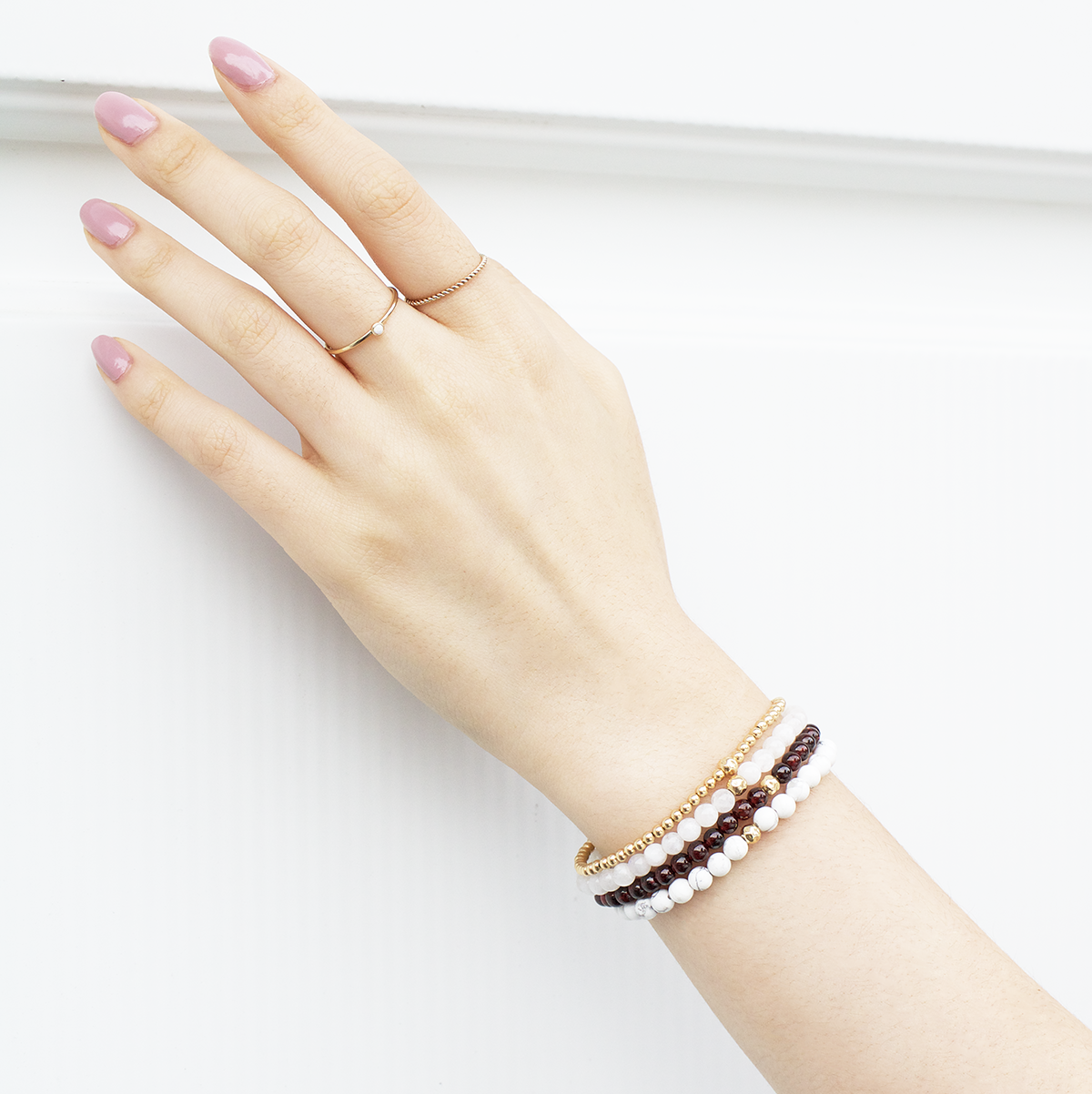 Dainty Gold Twisted Ring