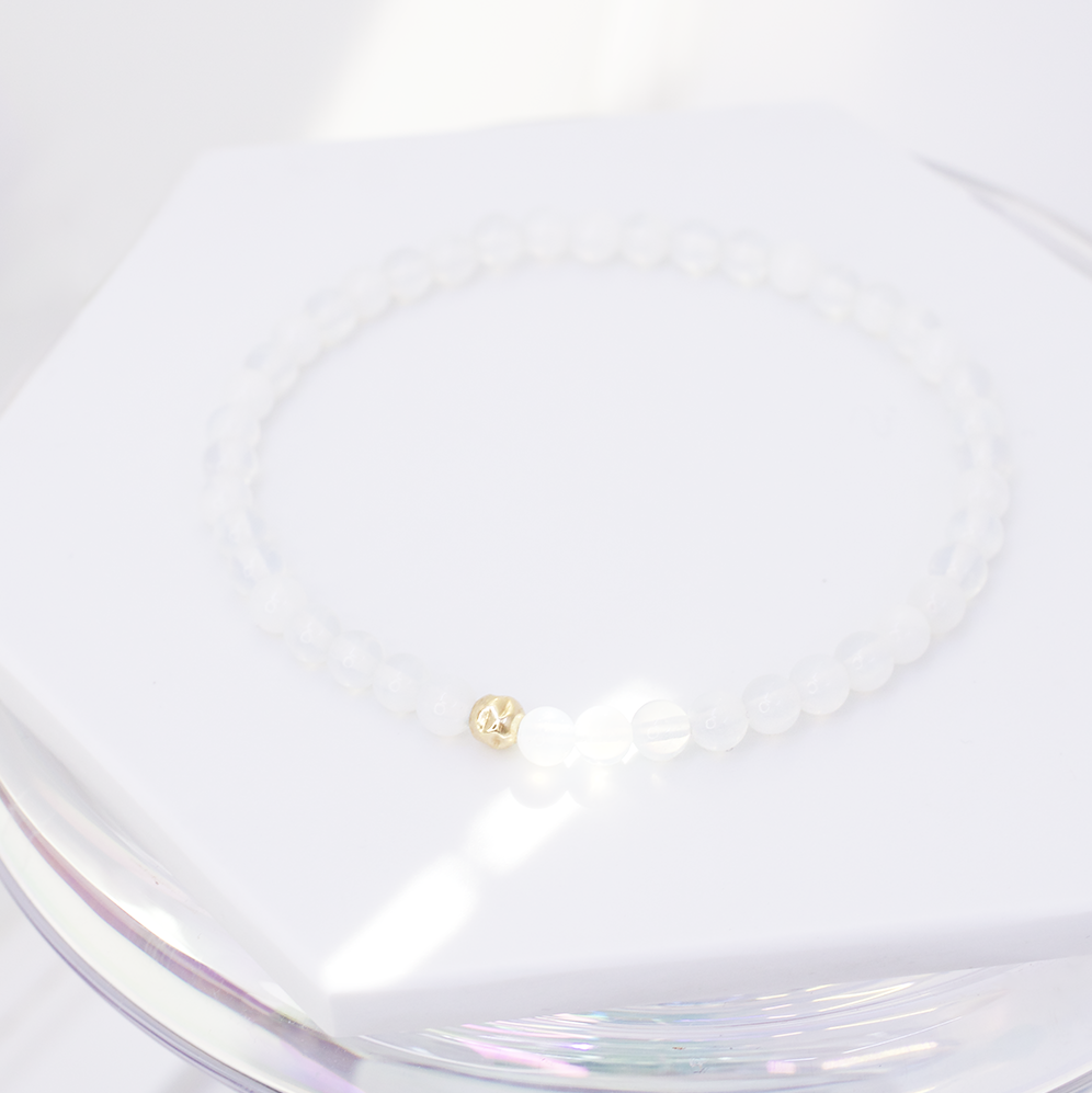 Dainty Optimism Bracelet | Opalite