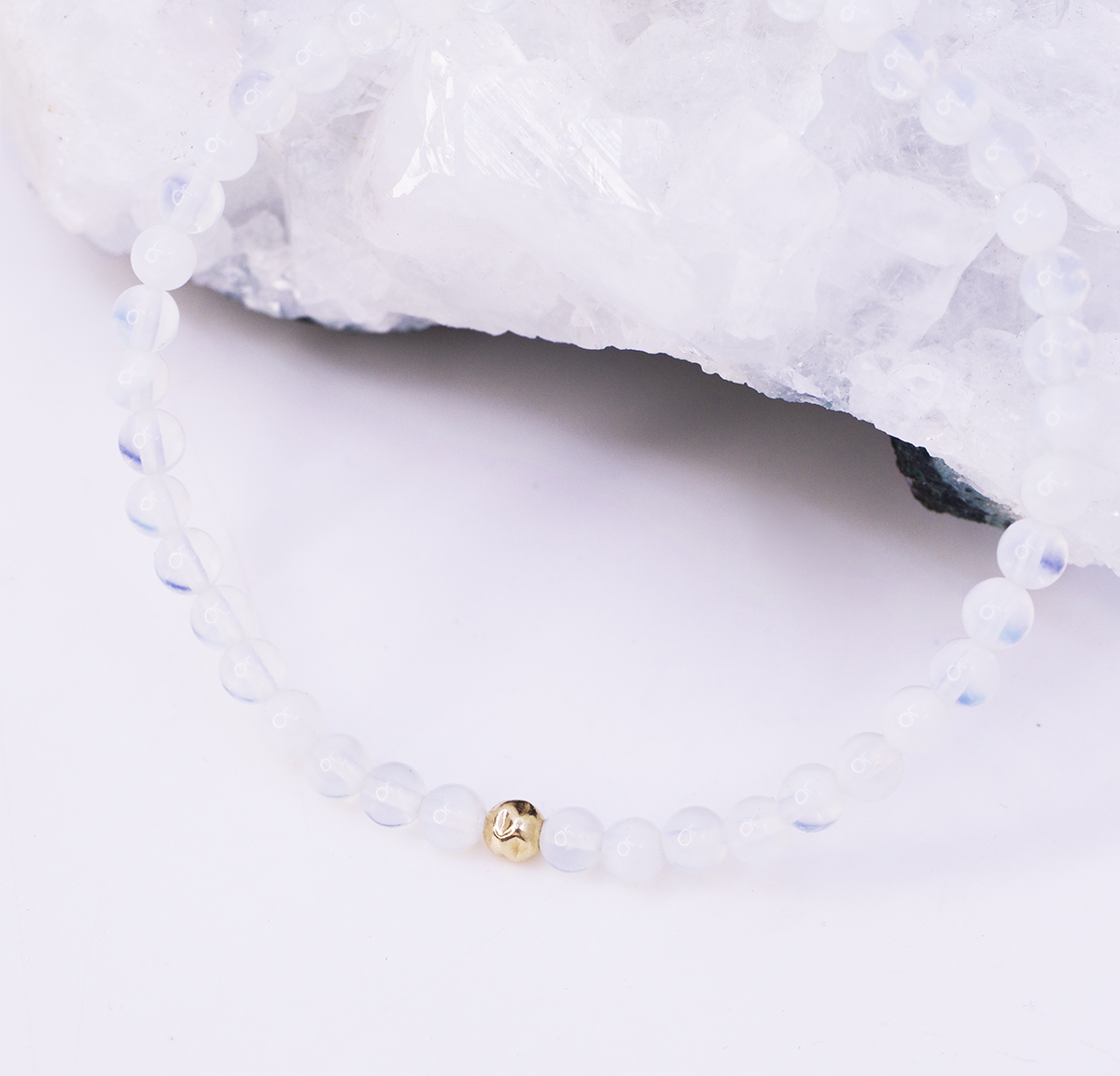 Dainty Optimism Bracelet | Opalite