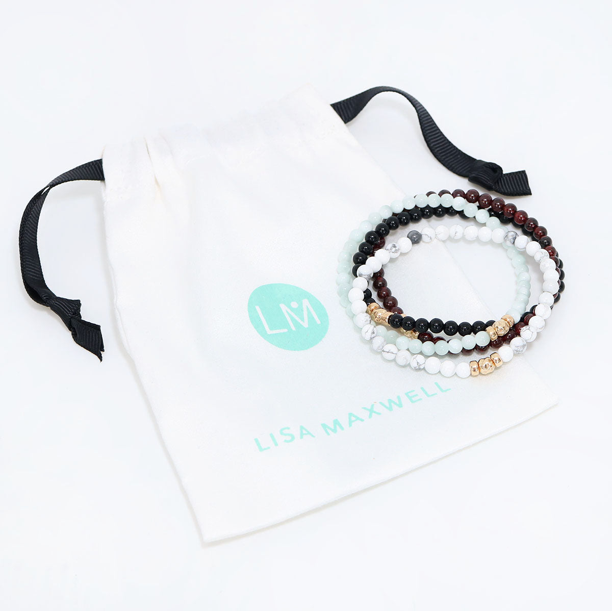 Dainty Empowered Bracelet | Garnet