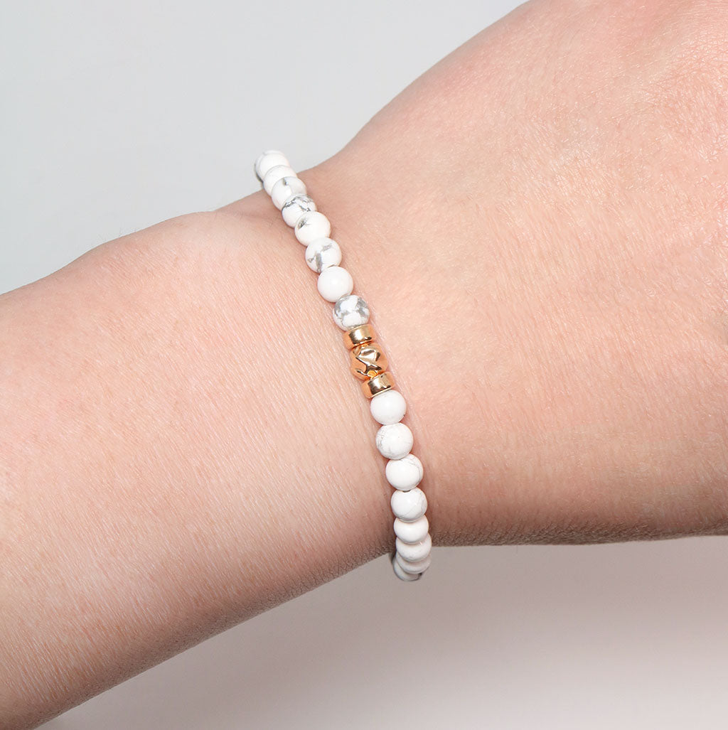 Dainty Empowered Bracelet | Onyx
