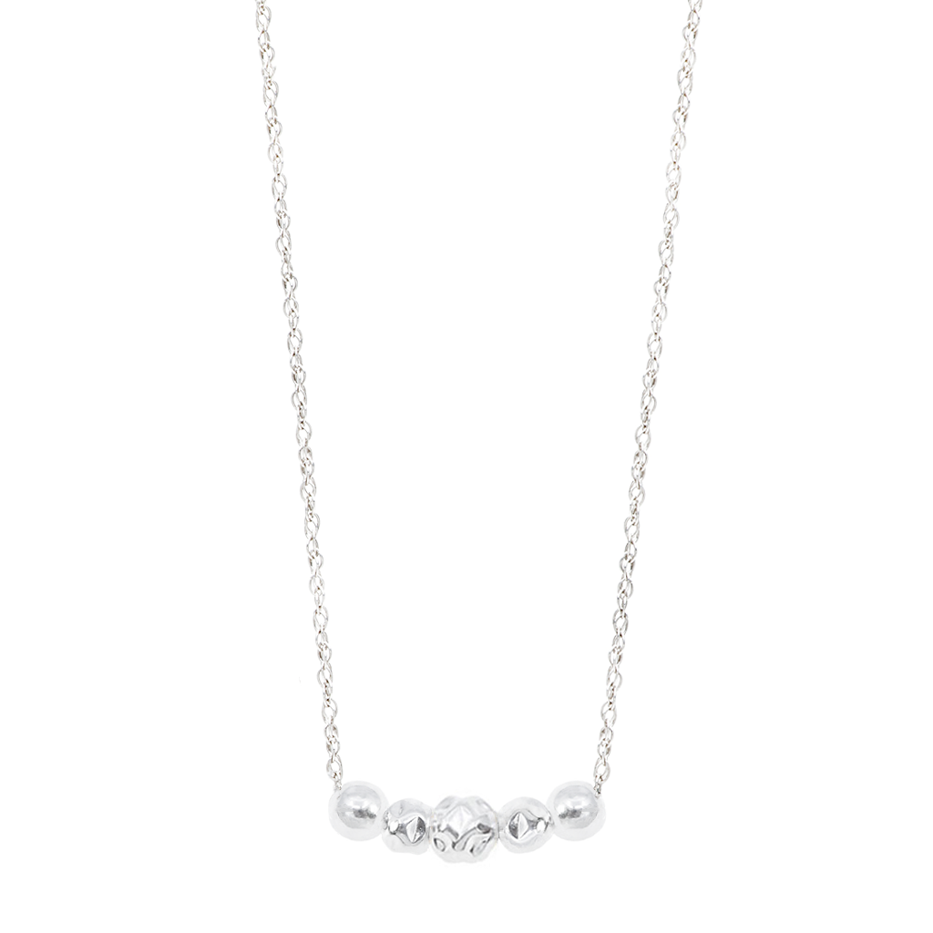 Tiny Sterling Necklace | Sterling Silver