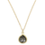 Black Rutilated Quartz Solstice Teardrop Necklace