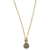 Charmed and Enchanted Mini Necklace | Labradorite and Gold