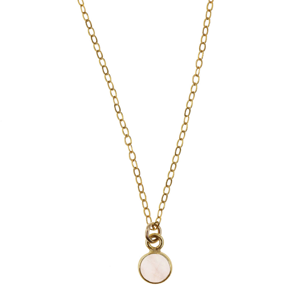 Charmed in Love Mini | Rose Quartz and Gold