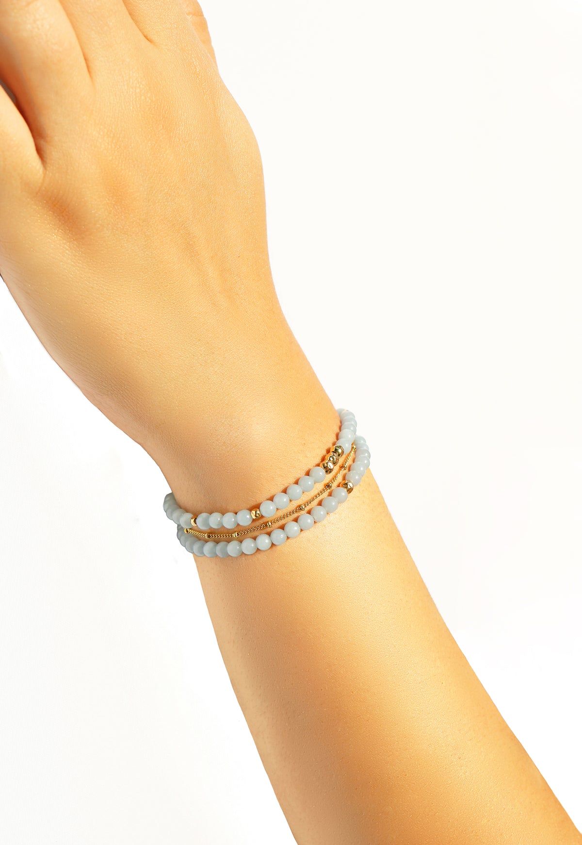 Dainty Stillness Luxe Bracelet | Angelite