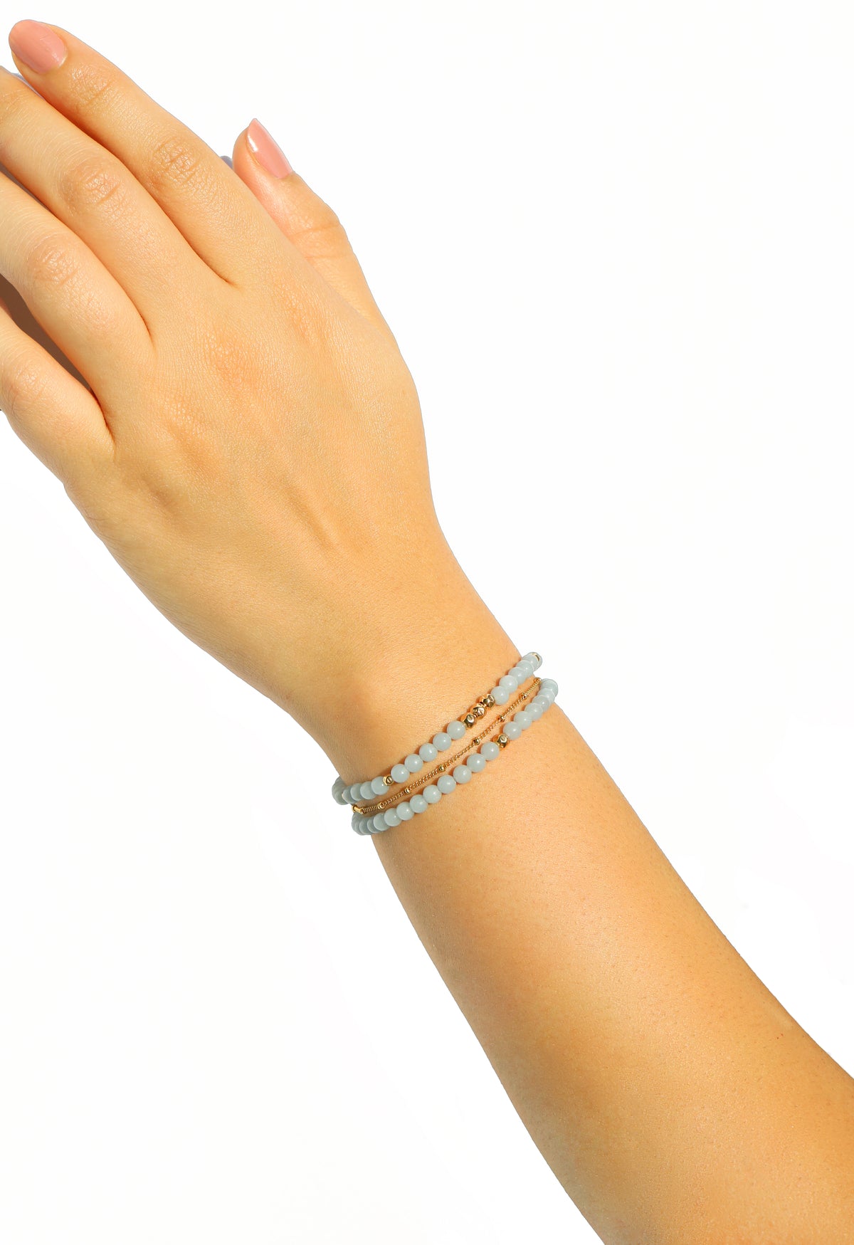 Dainty Stillness Luxe Bracelet | Angelite