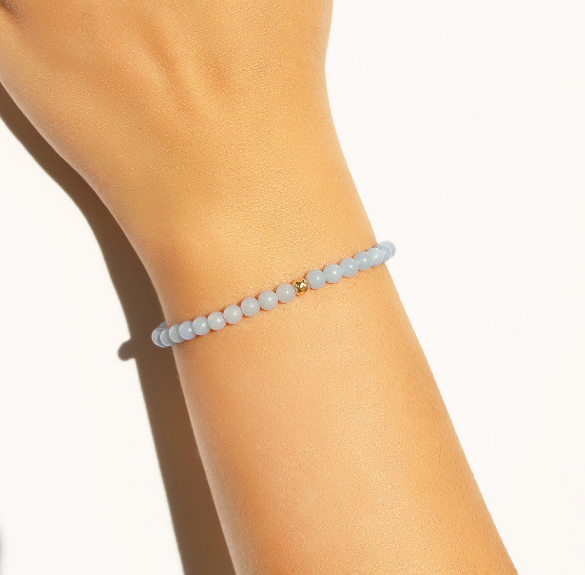 Dainty Stillness Bracelet | Angelite