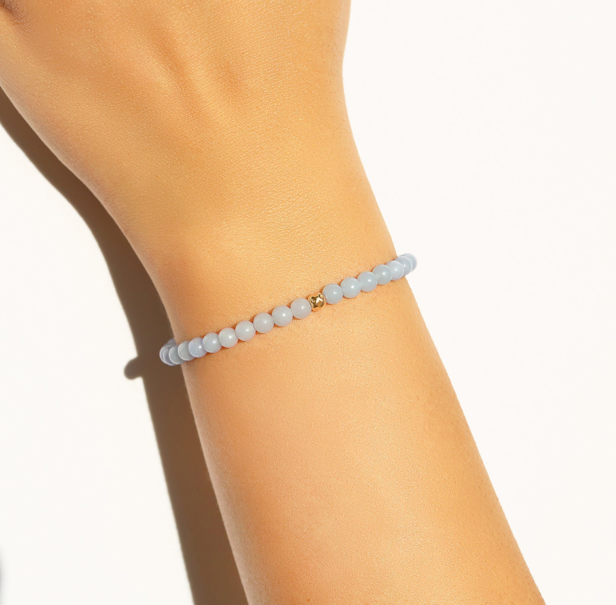 Dainty Stillness Bracelet | Angelite