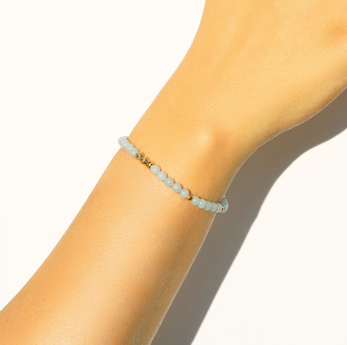 Dainty Stillness Luxe Bracelet | Angelite