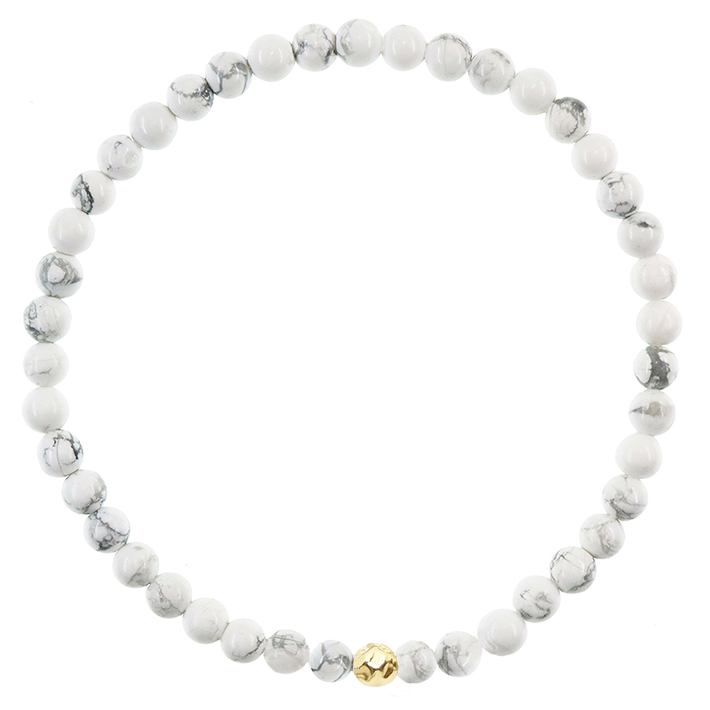 Dainty Calmness Bracelet | Howlite
