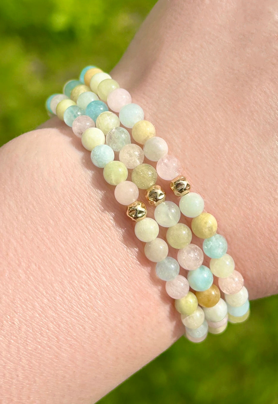 Dainty Stillness Bracelet | Angelite