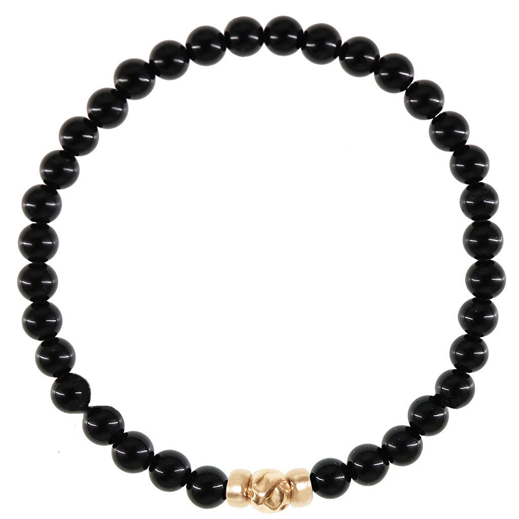 Dainty Empowered Bracelet | Onyx
