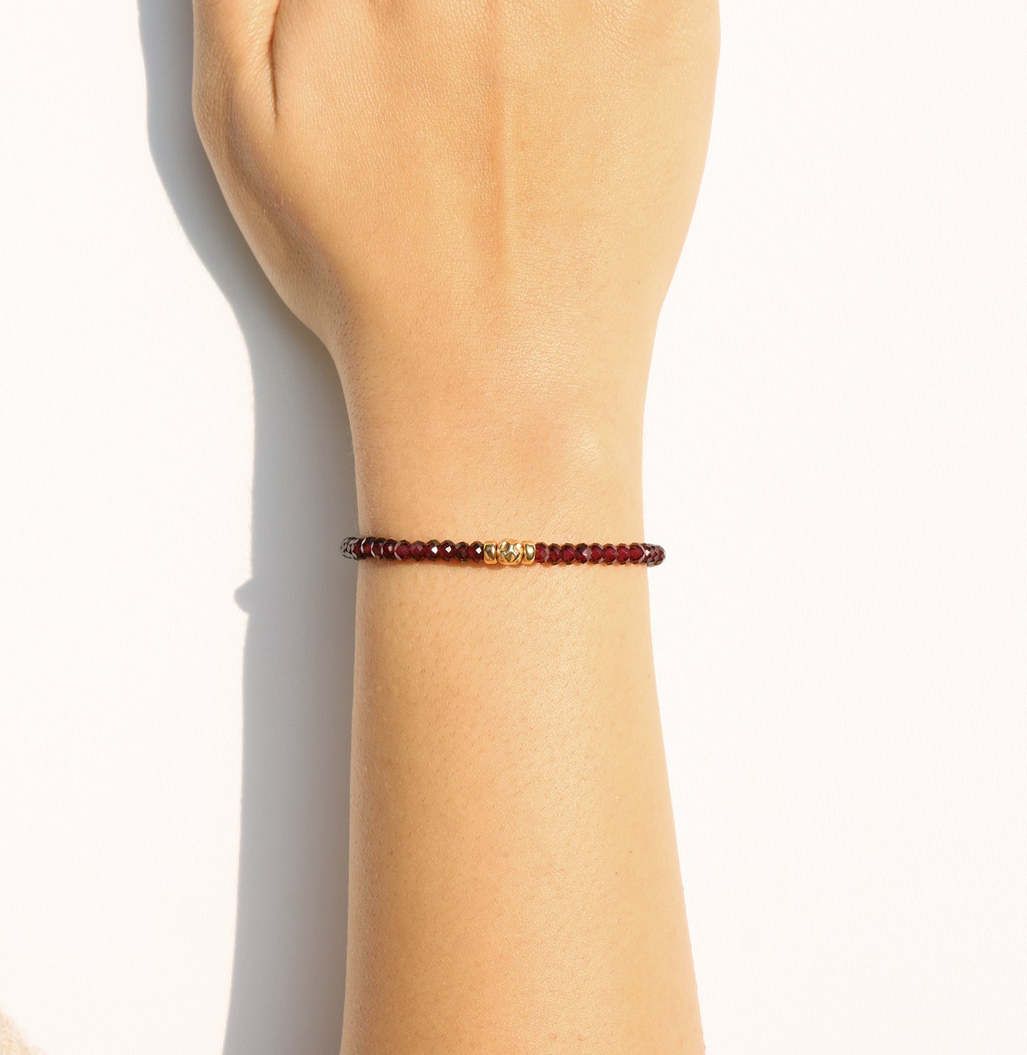 Garnet Starlight Bracelet