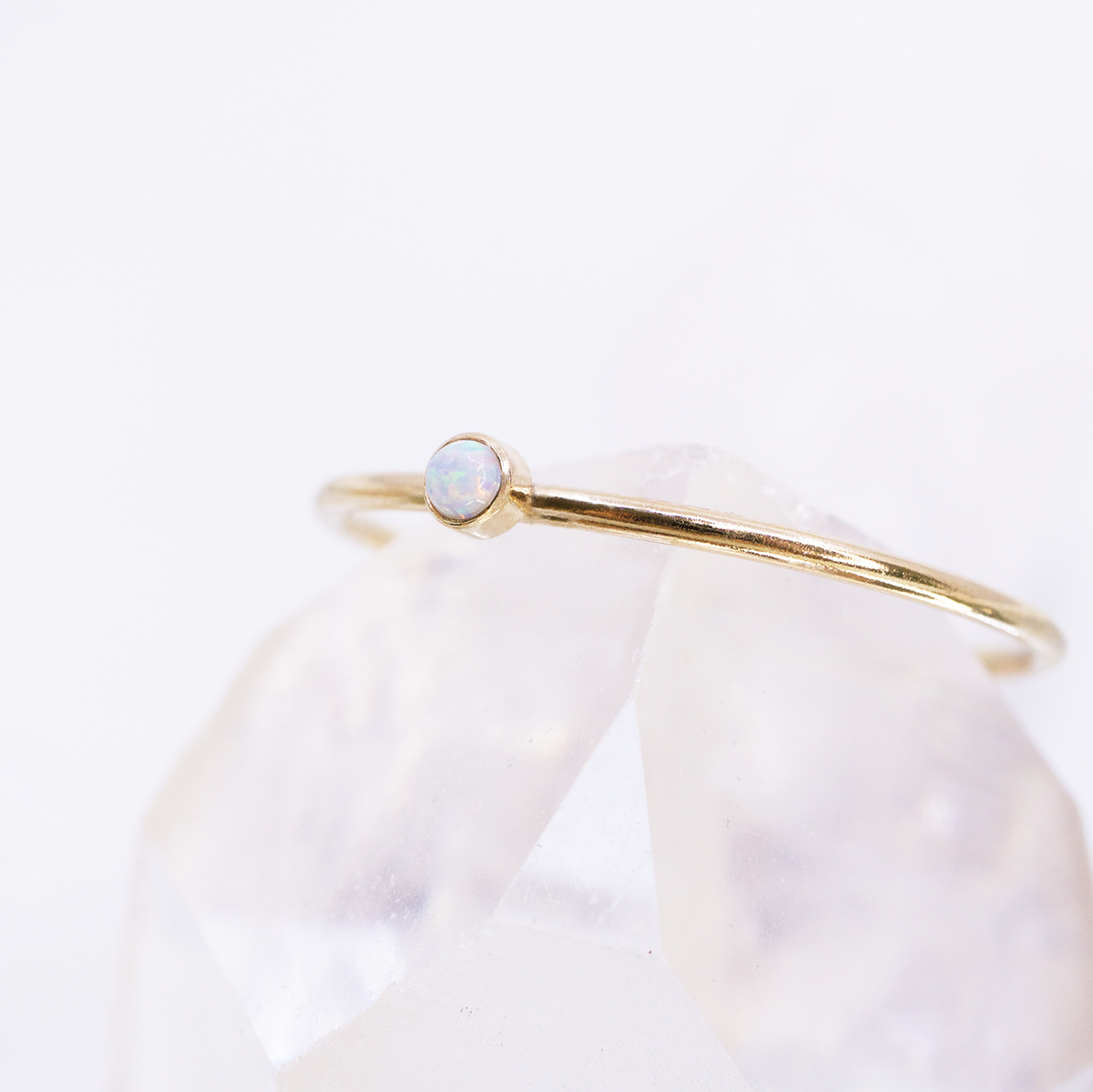 Tiny Opal Ring