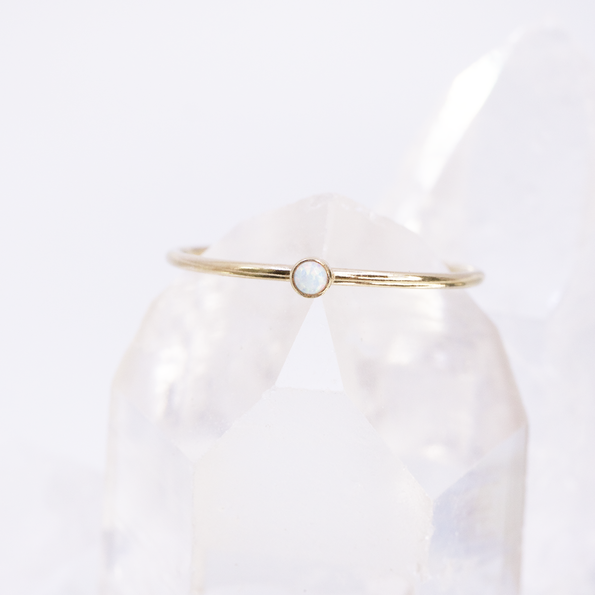 Tiny Opal Ring