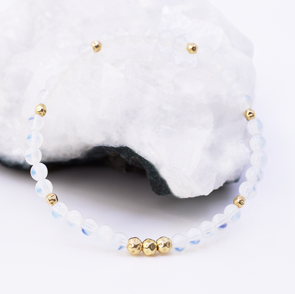 Dainty Optimism Luxe Bracelet | Opalite