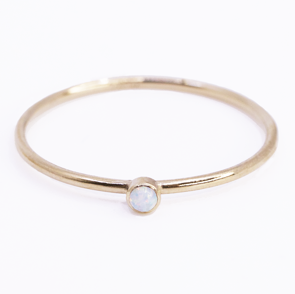 Tiny Opal Ring