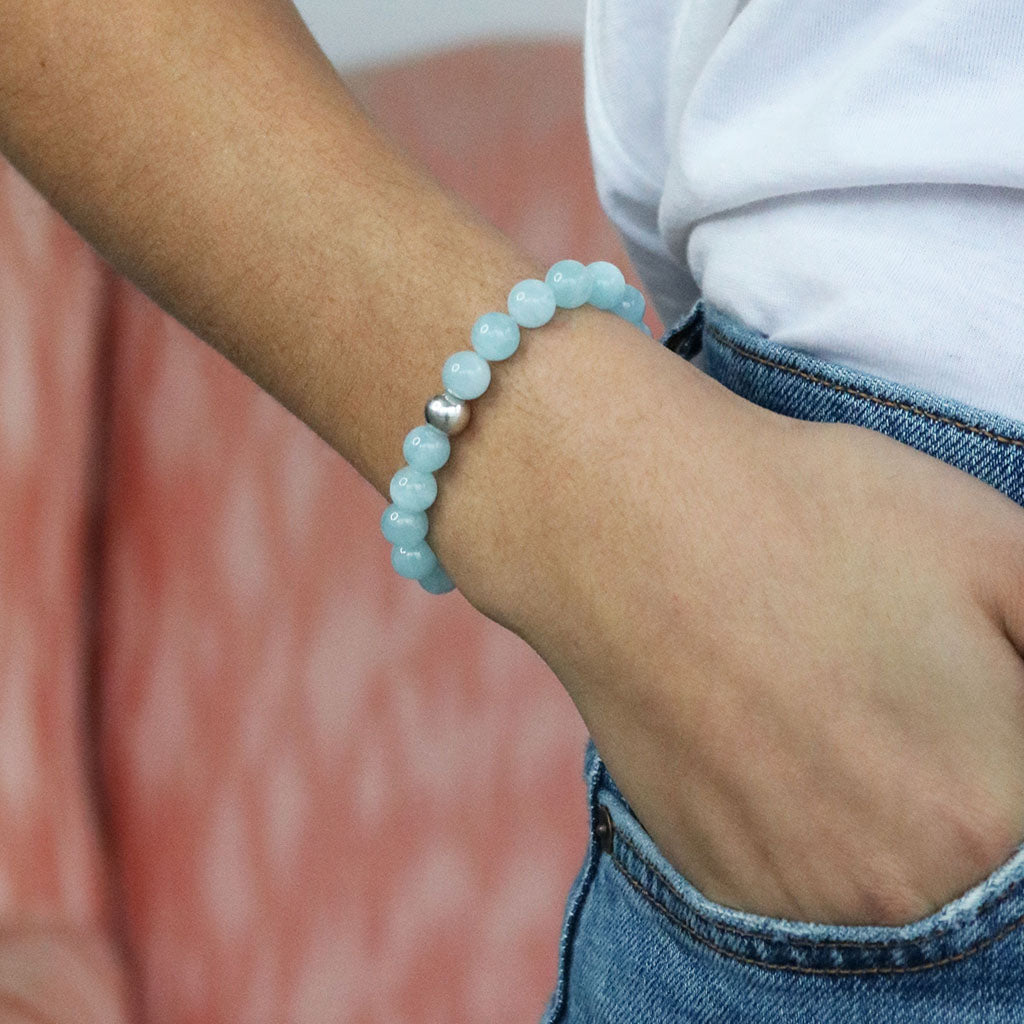 Balance and Intuition Bracelet | Moonstone and Silver