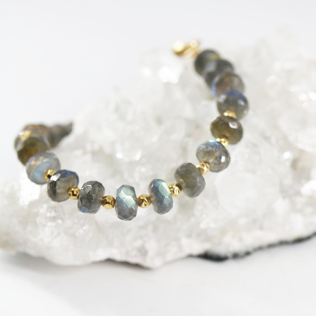 Awakening Bracelet | Labradorite and Gold