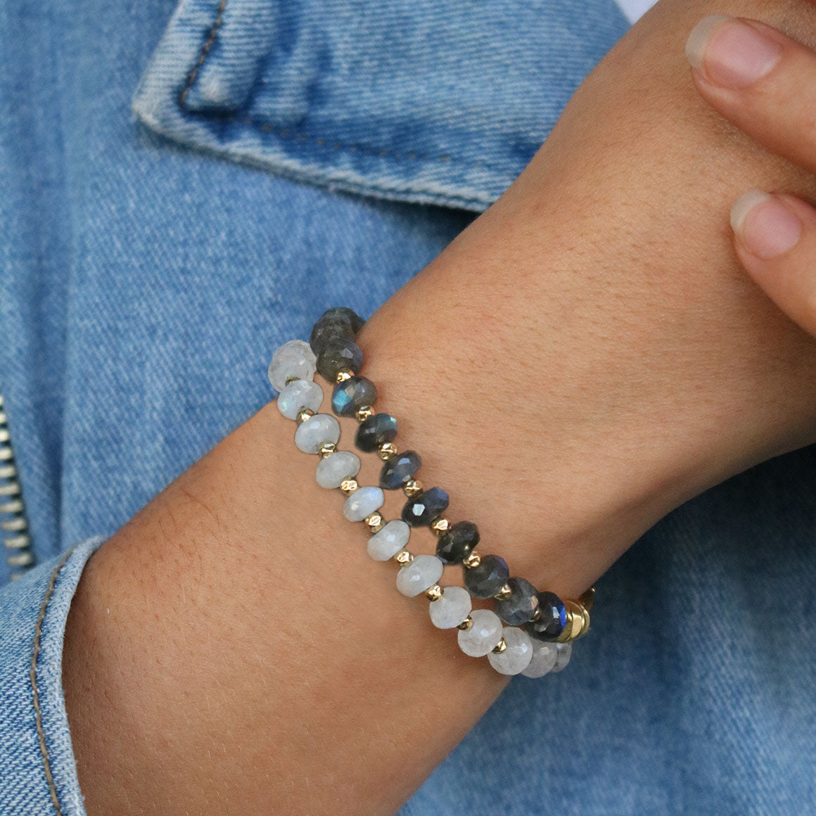 Awakening Bracelet | Labradorite and Gold