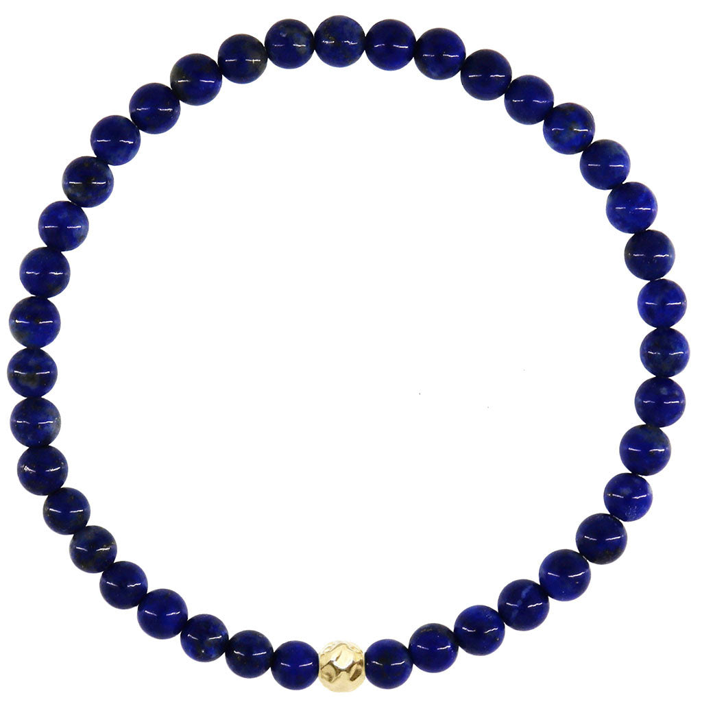 Dainty Peace Bracelet | Lapis Lazuli