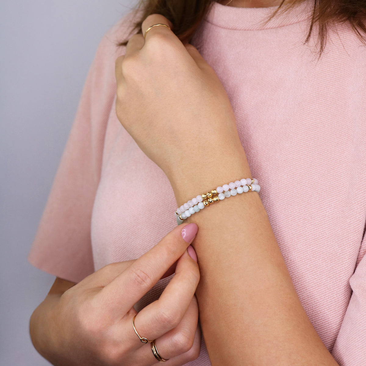 Dainty Intuition Luxe Bracelet | Moonstone