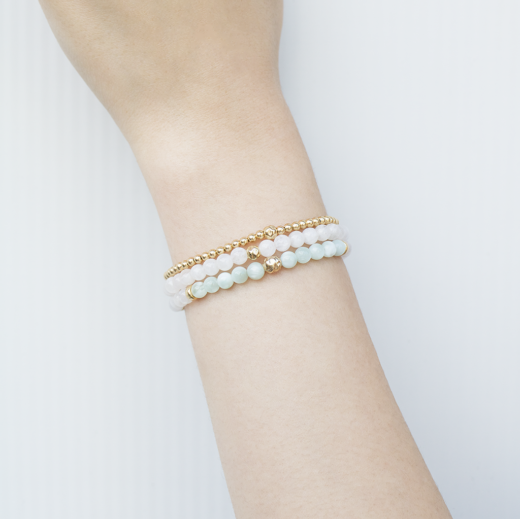 Dainty Harmony Bracelet | Lepidolite