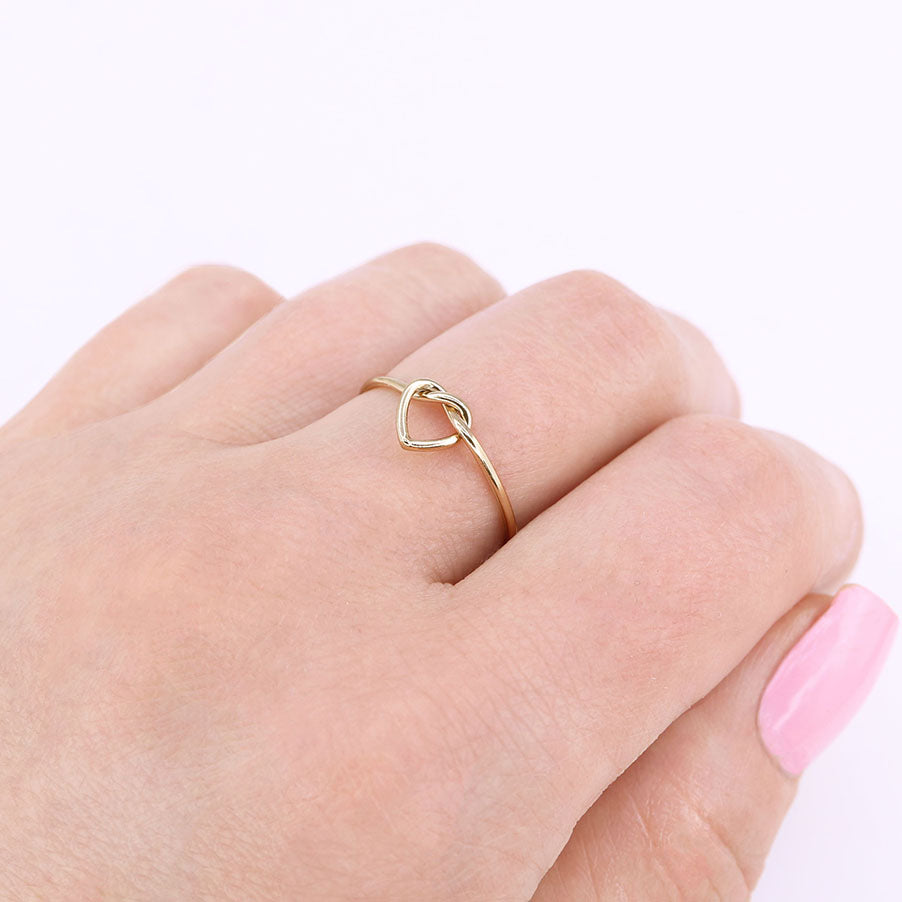 Golden Heart Ring