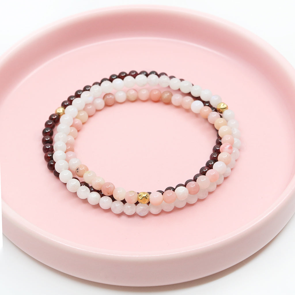 Dainty Balance and Intuition Bracelet | Moonstone