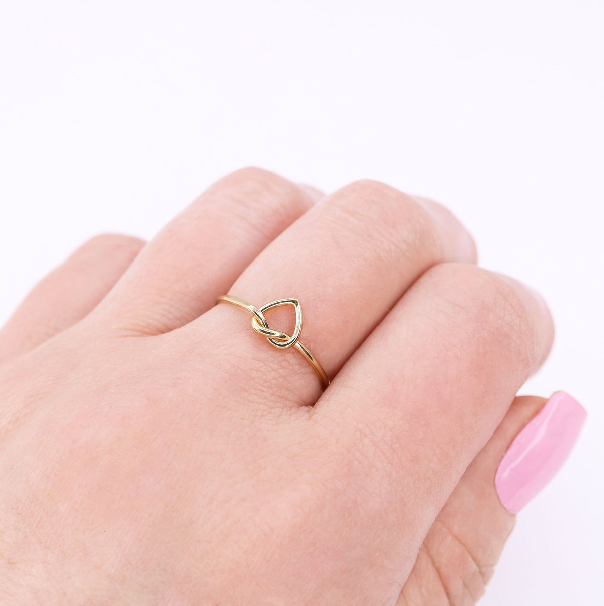 Tiny Heart Ring Set