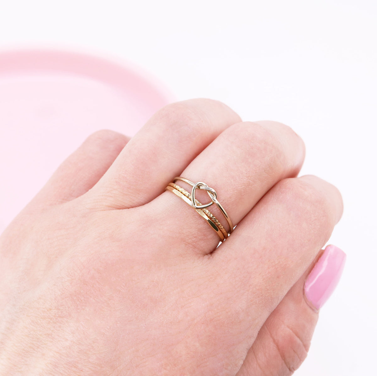 Golden Heart Ring