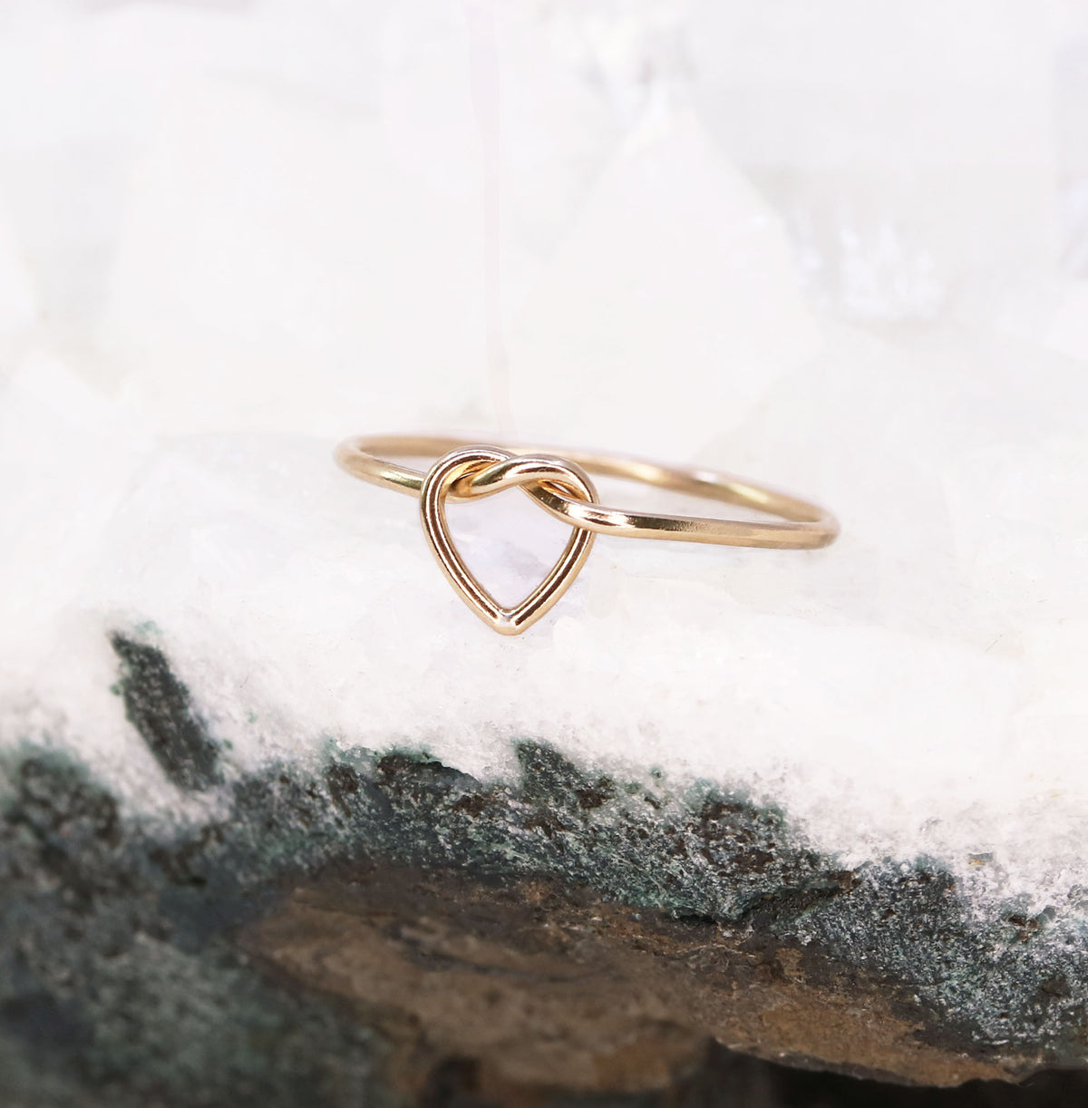 Golden Heart Ring