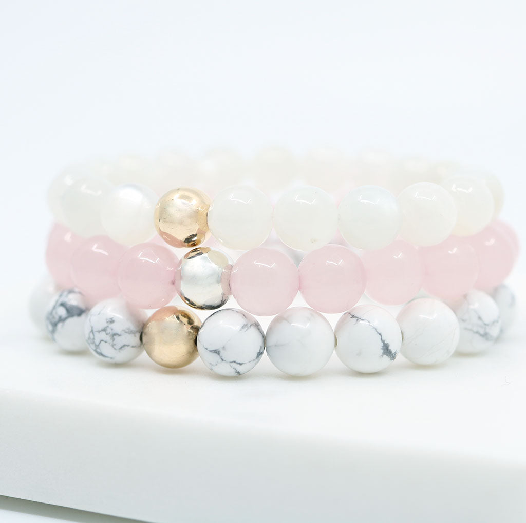 Balance and Intuition Bracelet | Moonstone and Silver