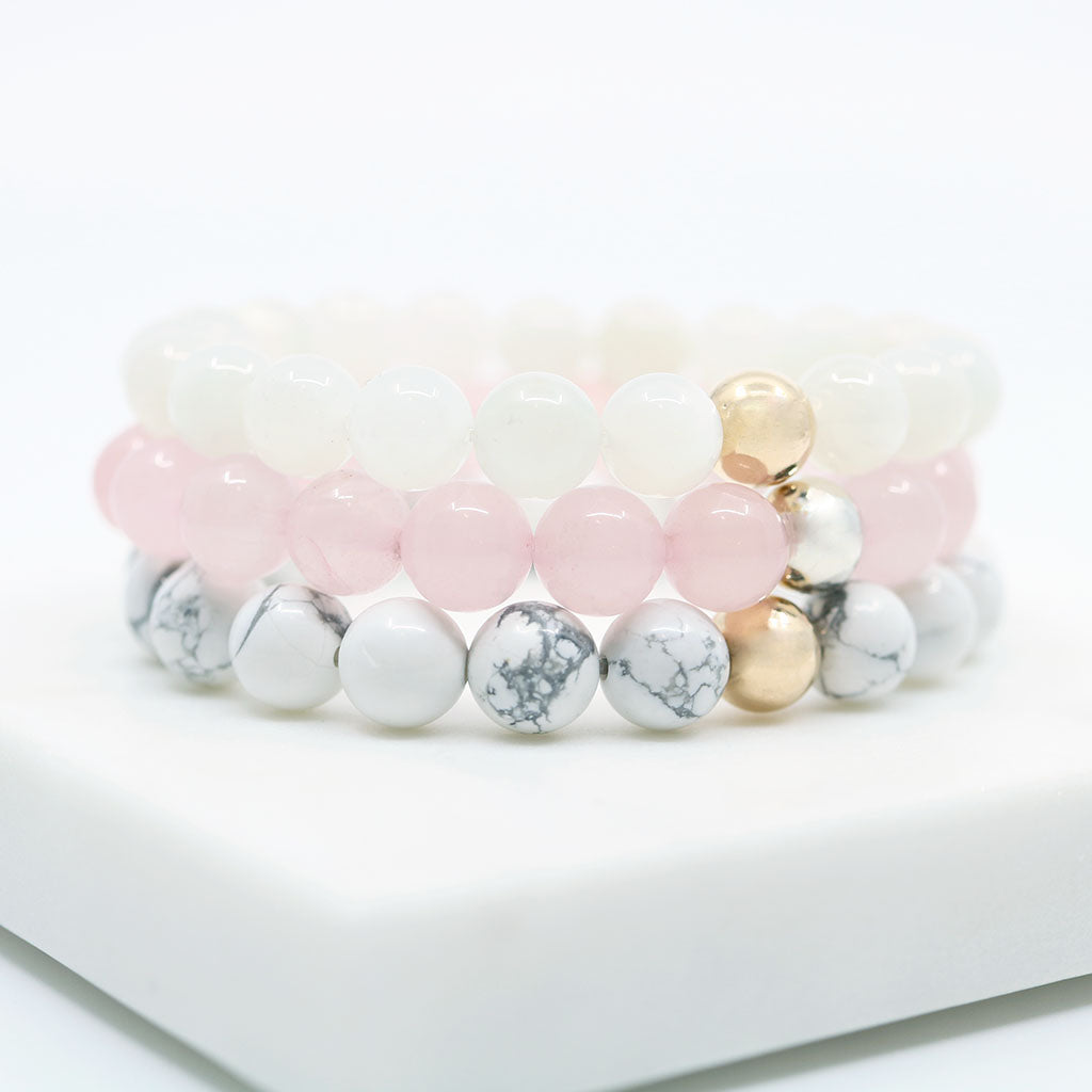 Balance and Intuition Bracelet | Moonstone and Silver