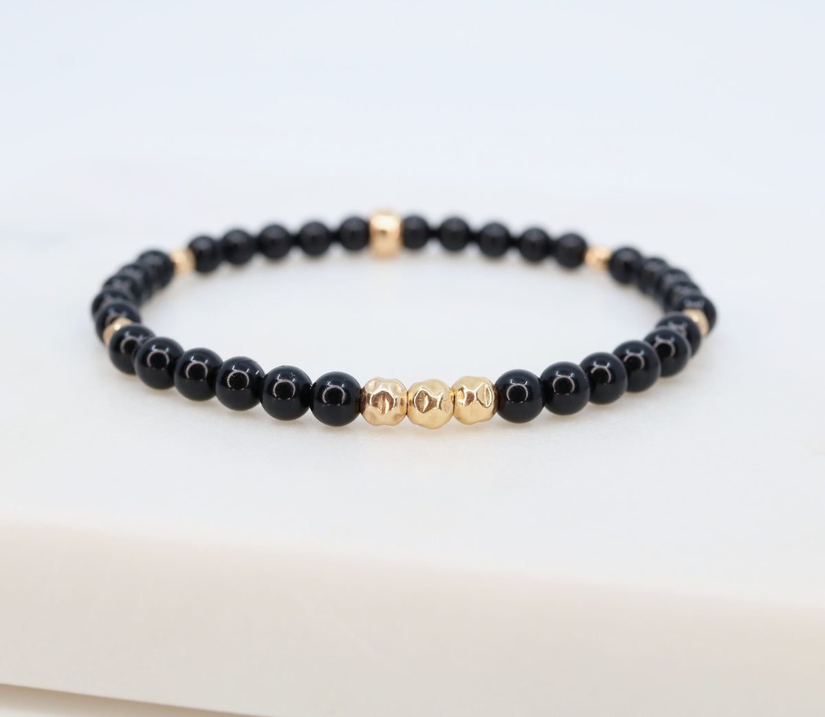 Dainty Protection Luxe Bracelet | Onyx