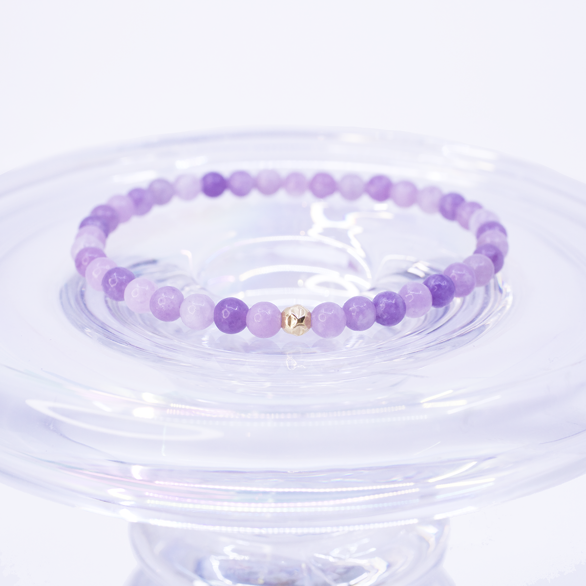 Dainty Harmony Bracelet | Lepidolite