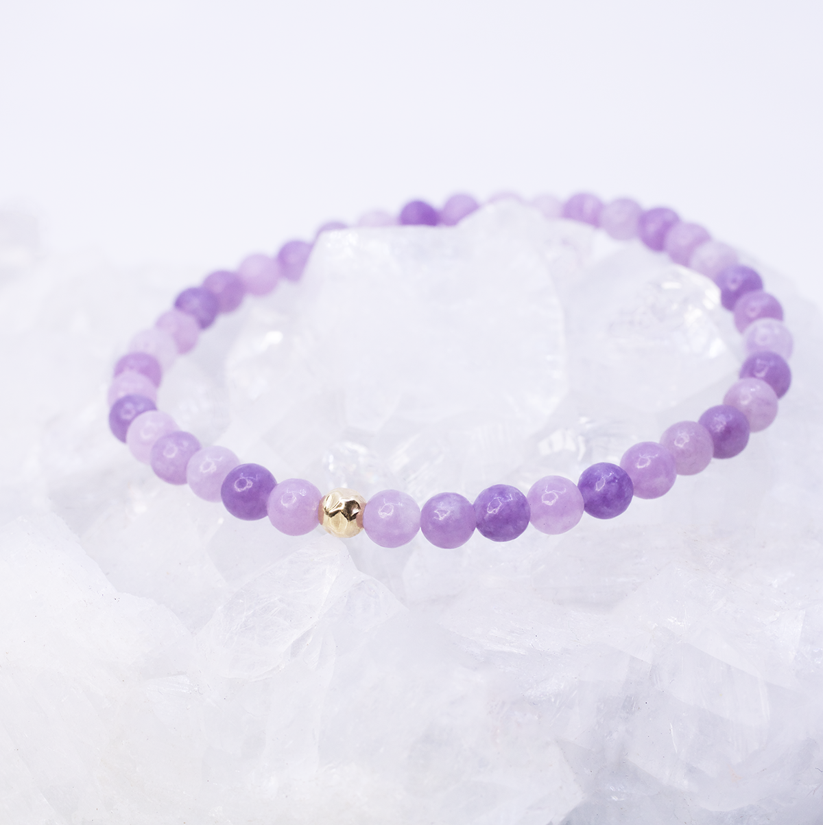 Dainty Harmony Bracelet | Lepidolite