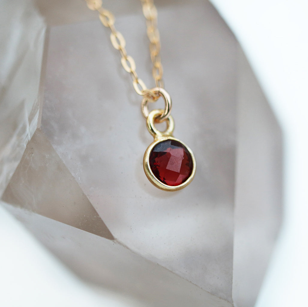 Charmed with Strength Gift Set | Garnet