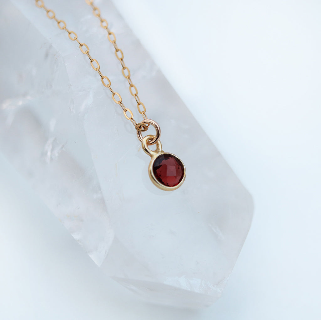 Charmed with Strength Gift Set | Garnet