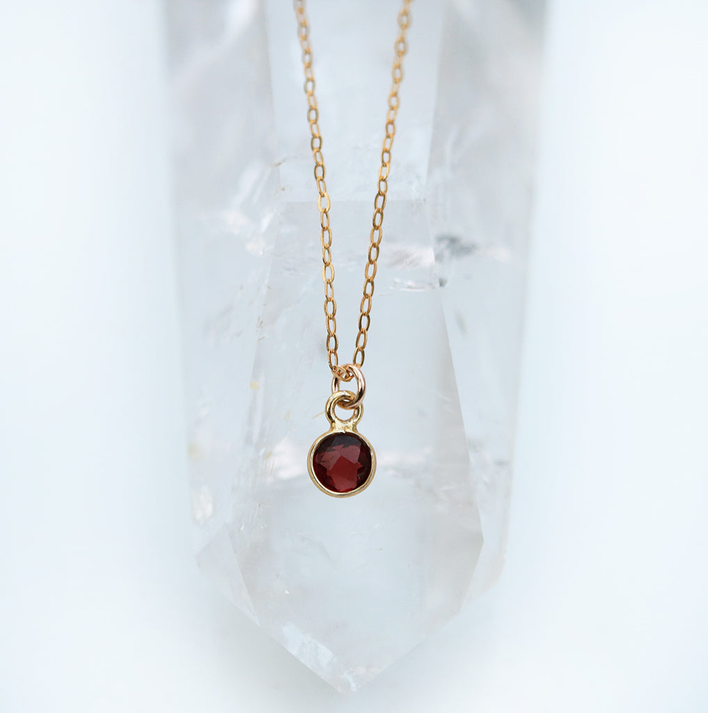 Charmed with Strength Gift Set | Garnet