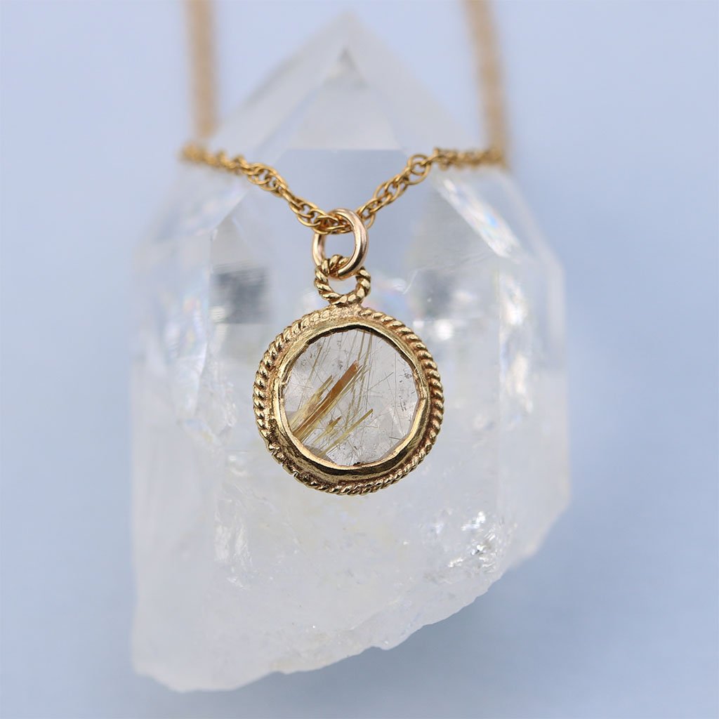 Intuition Solstice Necklace | Chocolate Moonstone