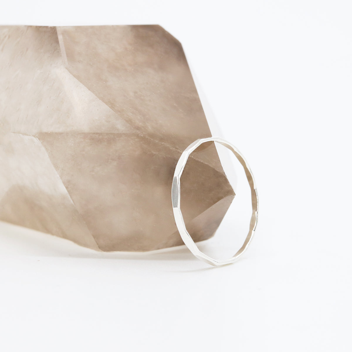 Dainty Silver Ring Duo