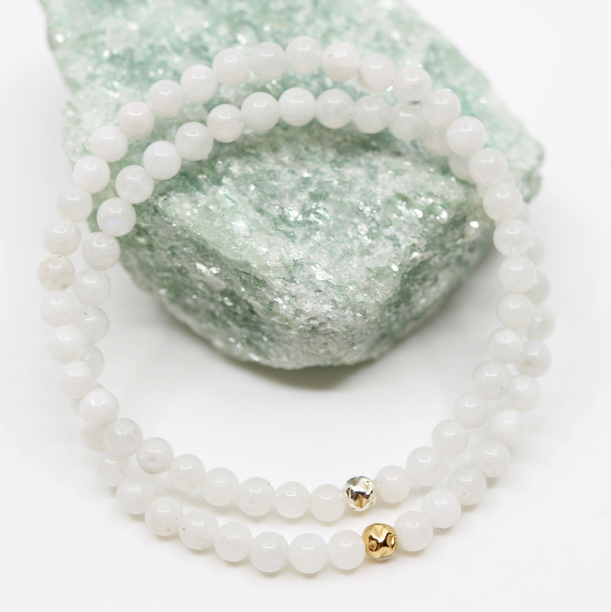 Dainty Balance and Intuition Bracelet | Moonstone