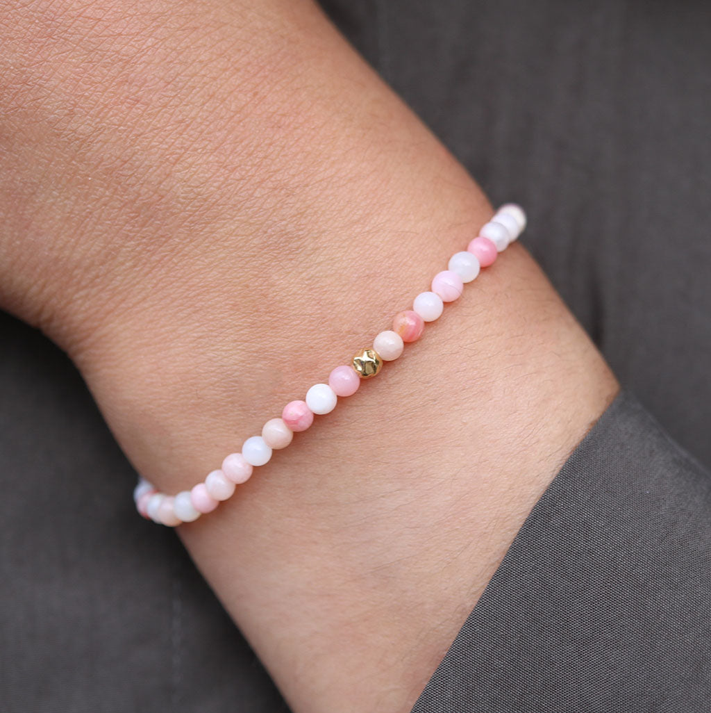 Pink opal sale bracelet