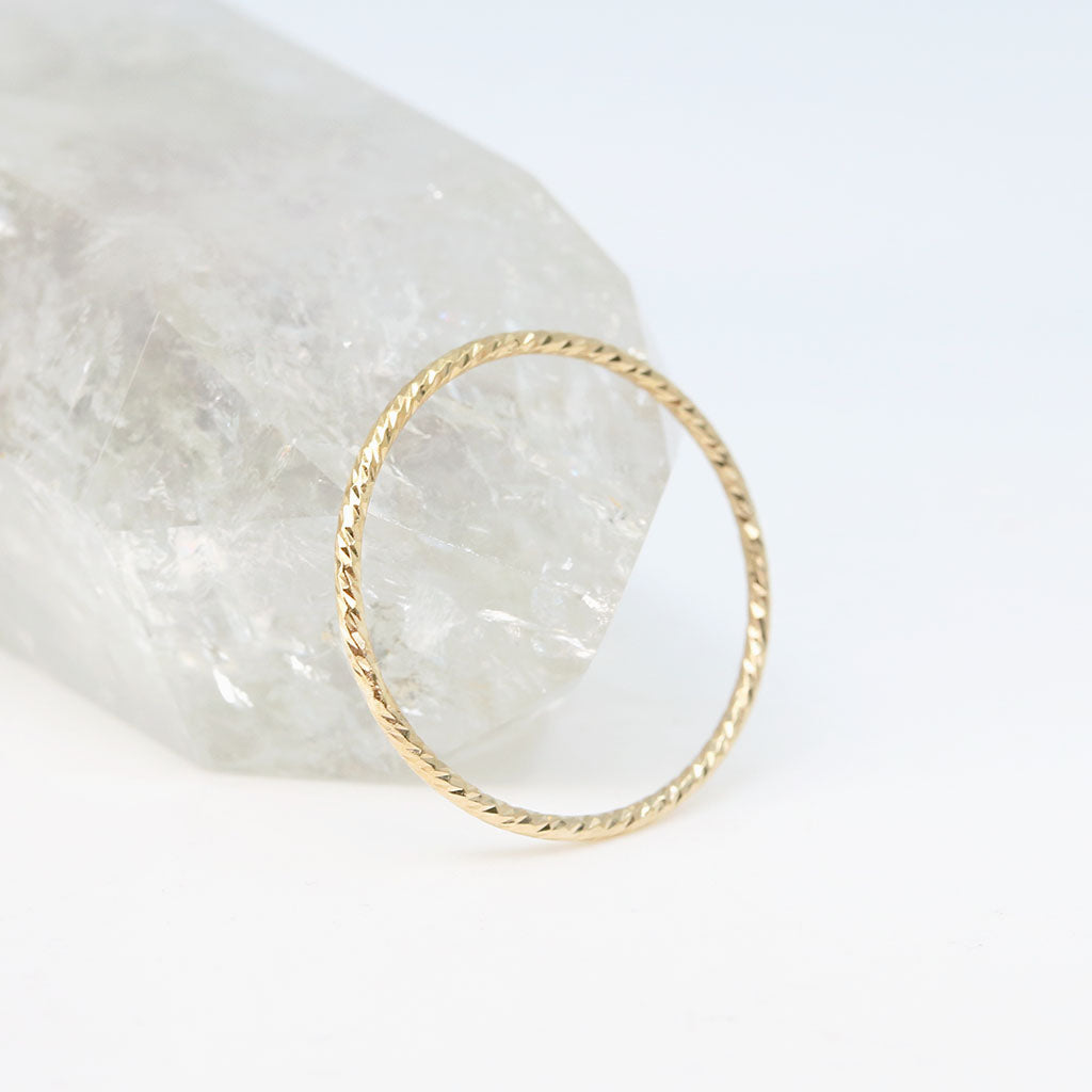 Dainty Gold Ring Trio