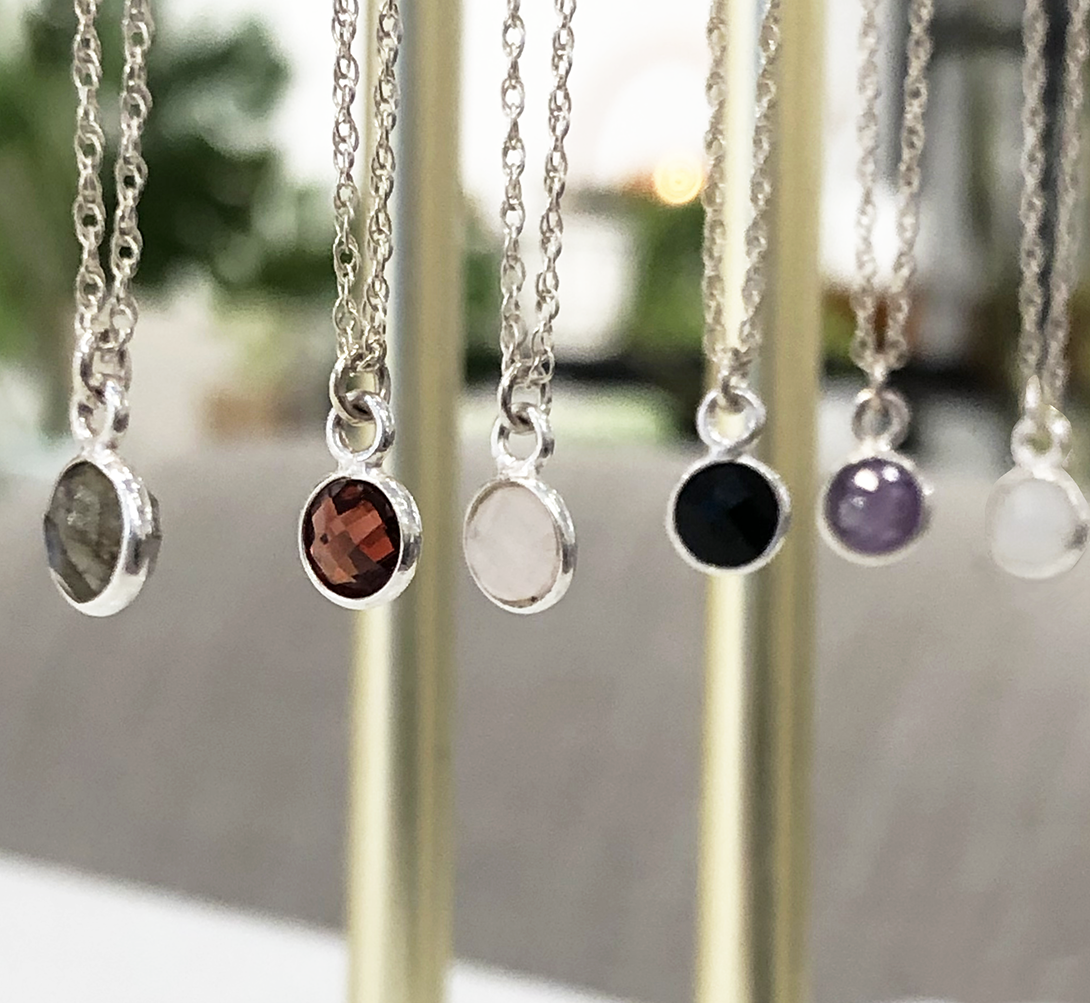 Charmed in Love Mini | Rose Quartz and Silver