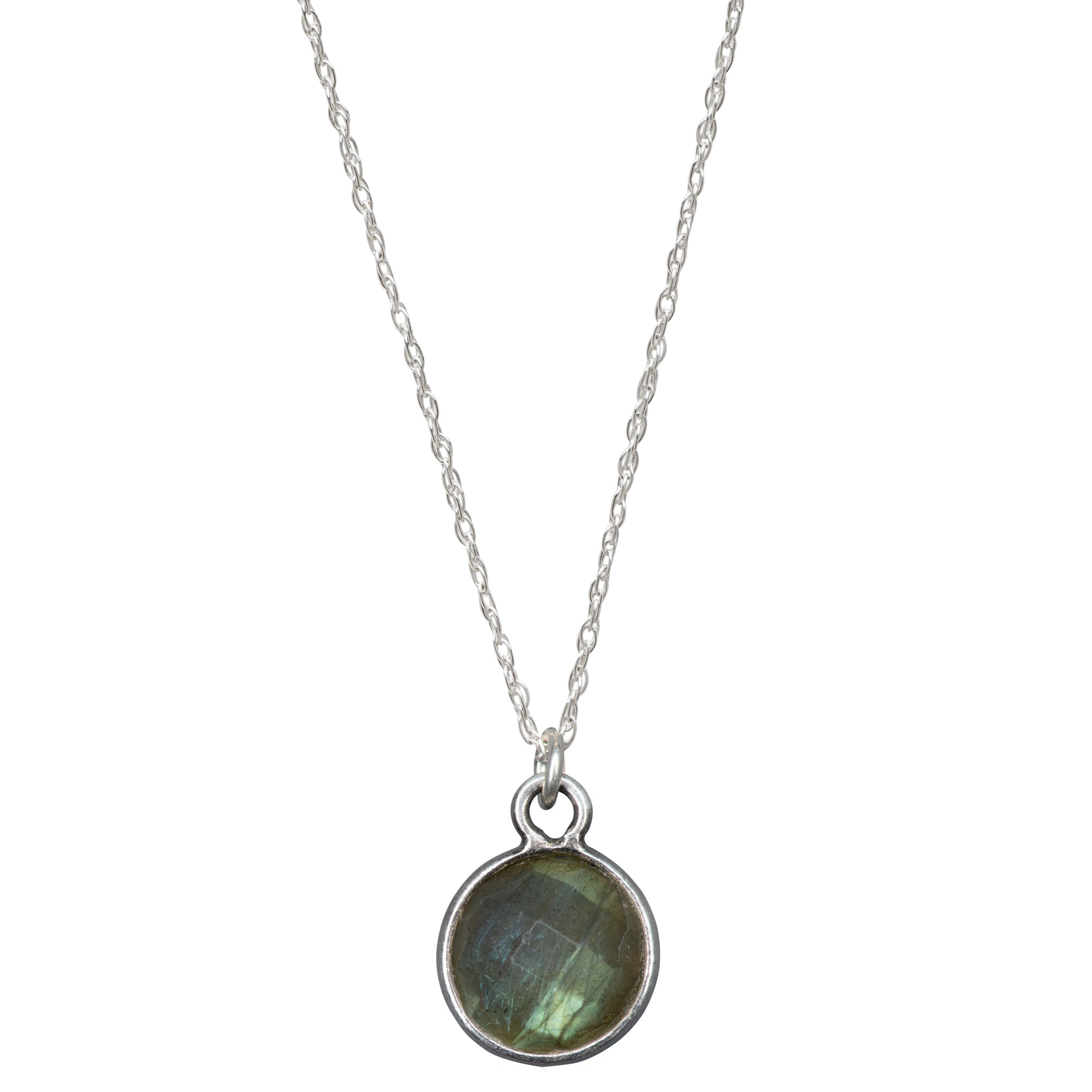 Charmed and Enchanted Necklace | Labradorite and Silver